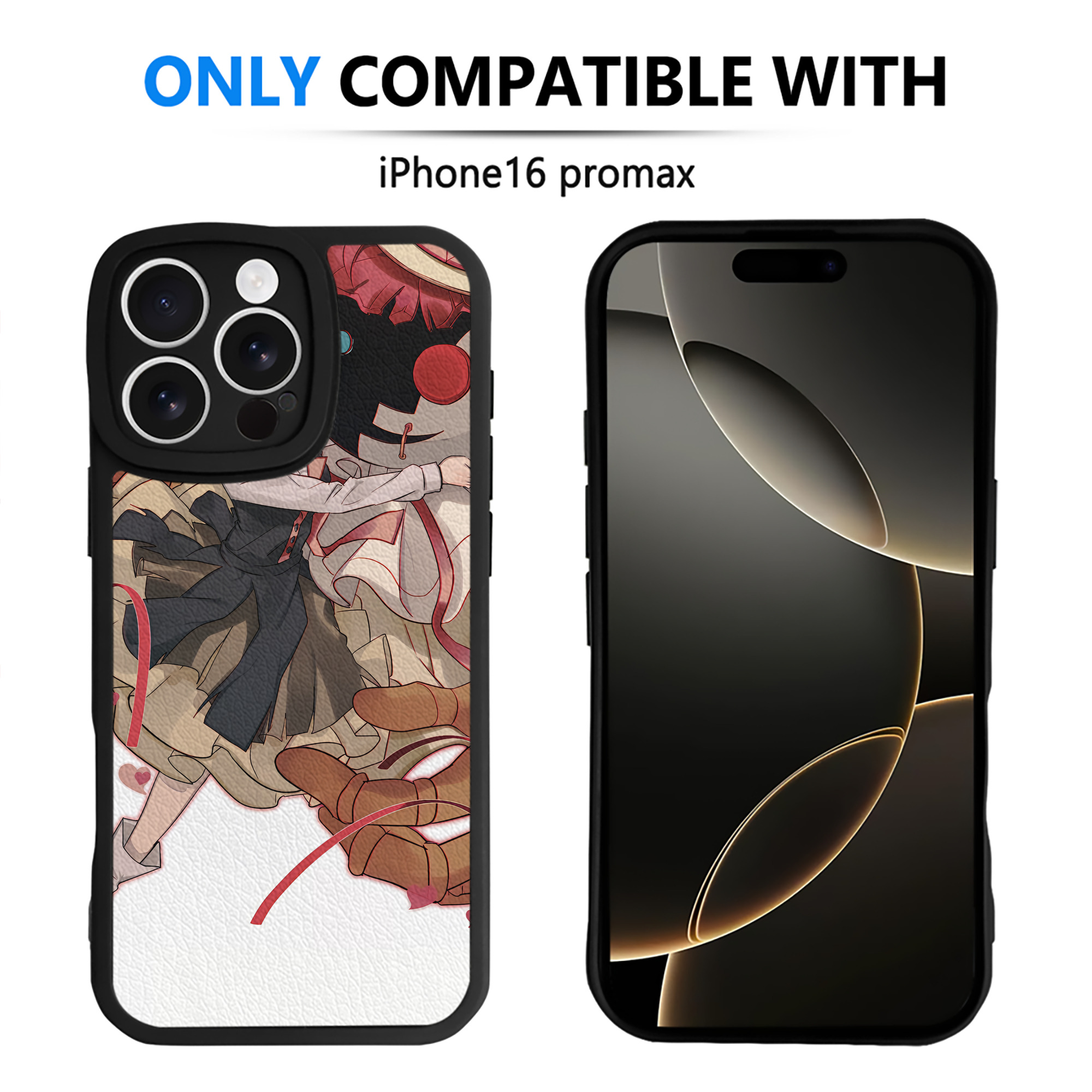 （画像用） 文豪ストレイドッグス Bungo Stray Dogs 【iPhone 16シリーズ対応】シリコンスマホケース（レザー調） 材質：シリコン